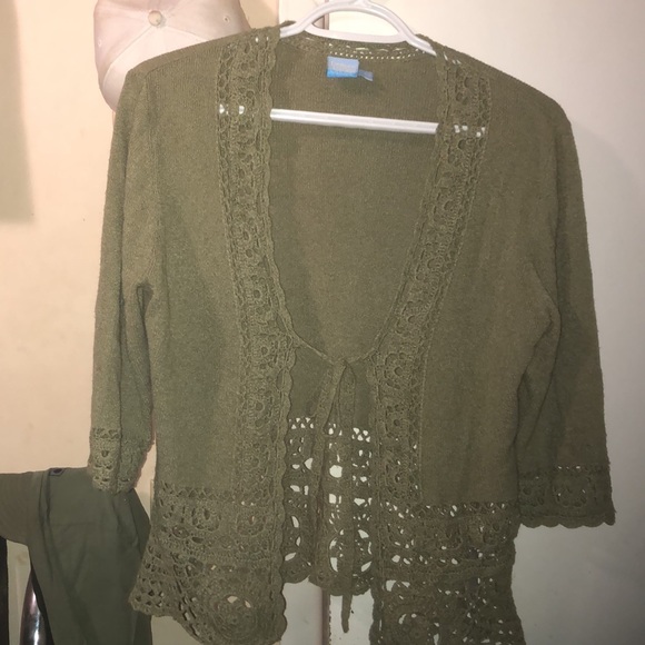 Large DENVER HAYES sexy lace top (WOMEN) - Picture 3 of 4